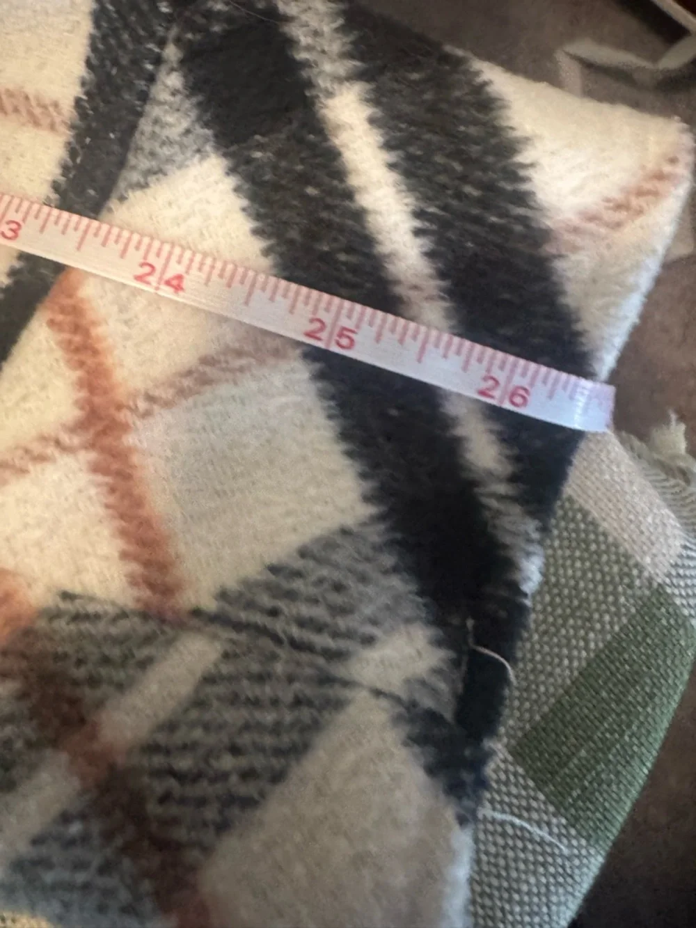 Kensie Flannel Plaid Shacket - Picture 9 of 9
